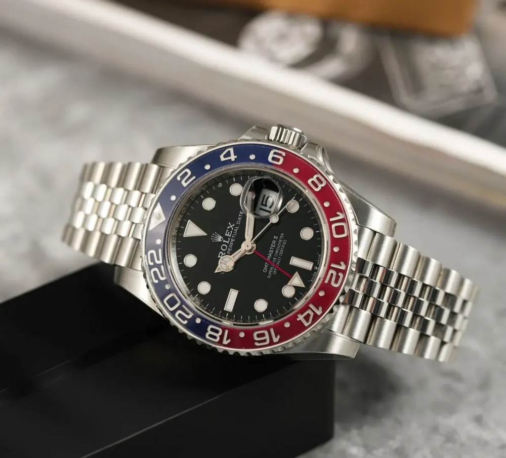 Rolex Watches – Rolex GMT Master II Watch Oyster, 40 mm, Oystersteel Automatic Watch - Image 4