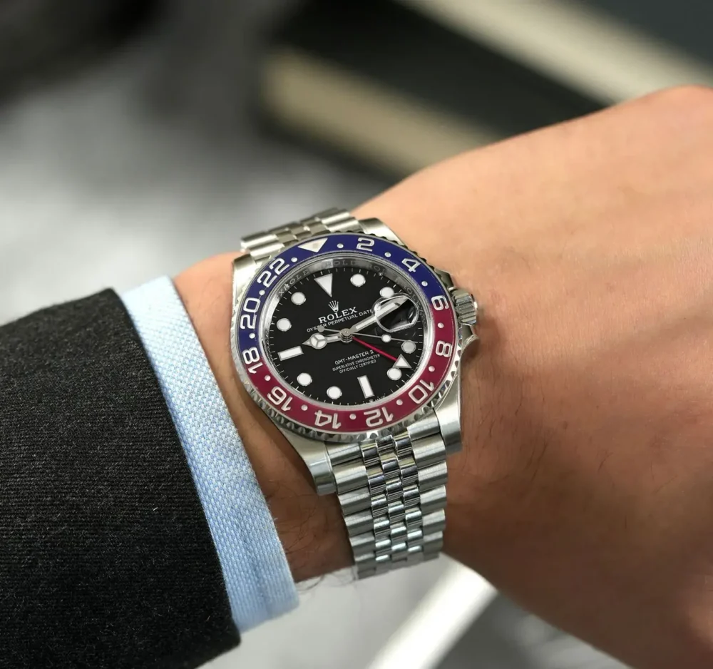 Rolex Watches – Rolex GMT Master II Watch Oyster, 40 mm, Oystersteel Automatic Watch - Image 3